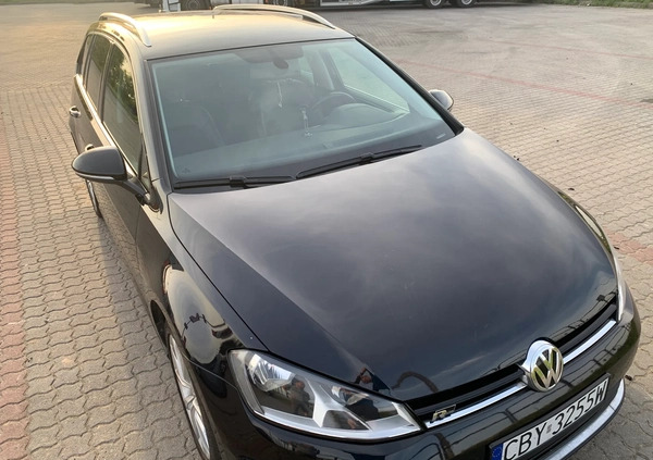 Volkswagen Golf cena 44900 przebieg: 154500, rok produkcji 2016 z Tykocin małe 67